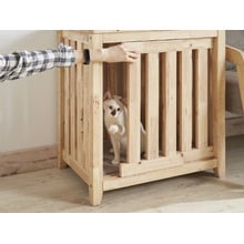 Cheska Pet Hut Side Table with Cushion